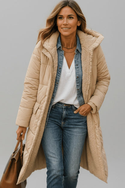 Quilted Hooded Puffer Jacket