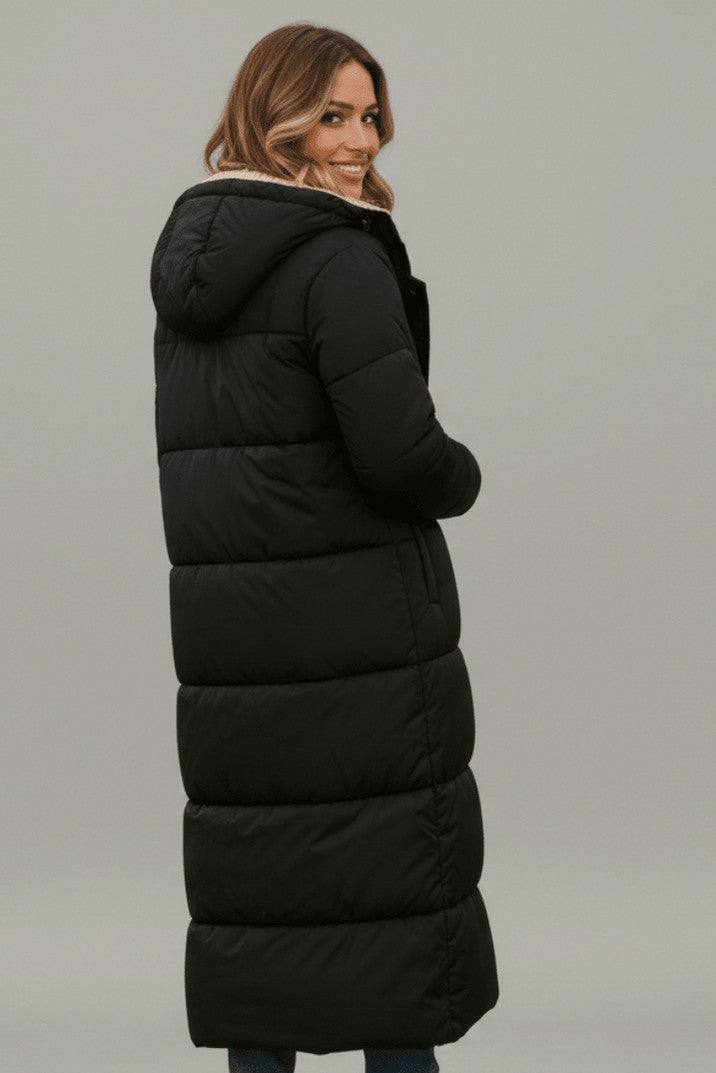 Quilted Hooded Puffer Jacket