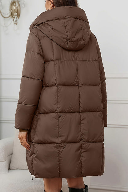 Quilted Hooded Puffer Jacket