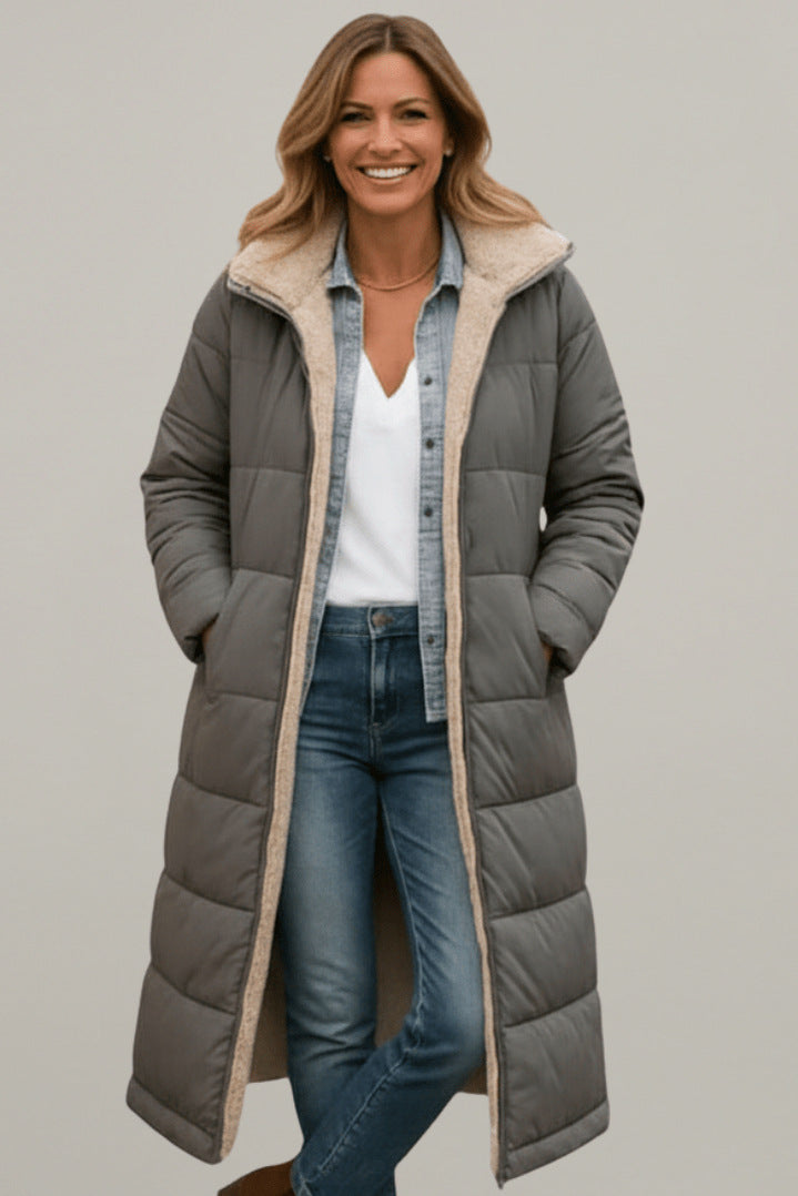 Quilted Hooded Puffer Jacket