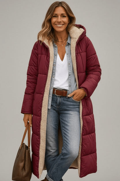 Quilted Hooded Puffer Jacket